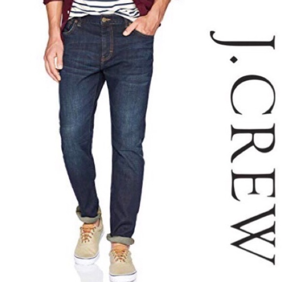 J Crew Mens The Driggs Slim Fit Jeans 